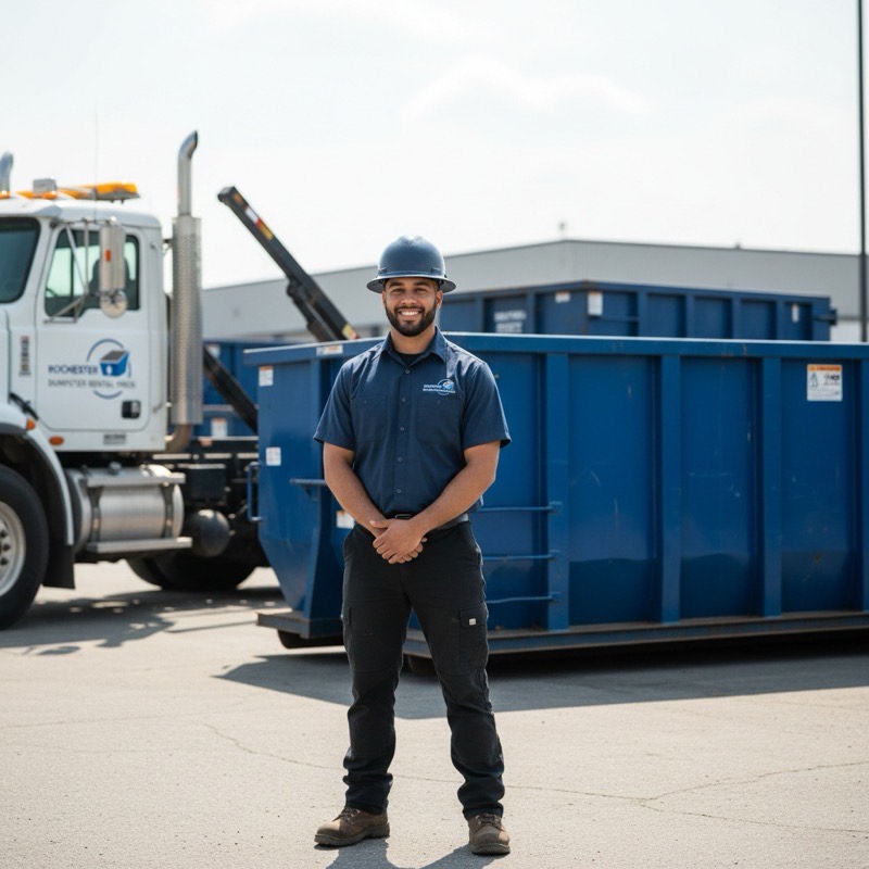 Anthony Wilson Founder of Rochester Dumpster Rental Pros